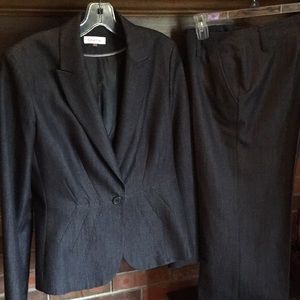 Blue/Charcoal Calvin Klein pantsuit!